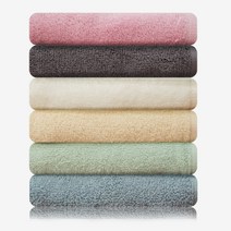 송월타월 라이트무지40, 진회색, 5매