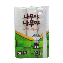 나무야나무야 도톰한 3겹 데코 30롤 1팩