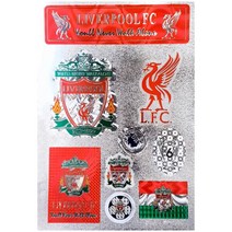 못난이상점 해외축구 메탈 스티커 노트북 맥북 스마트폰 자동차, 리버풀, 1매