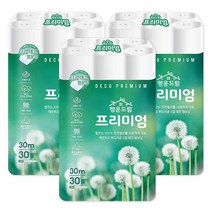 올챌린지 [행운드림] 프리미엄 롤 화장지 두루마리휴지 3겹 30m 30롤 3팩, 1