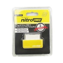 보조 연료 필터 보조기 차량 보조제 용 에코 obd2 ecu 칩 튜닝 박스 자동차 리프팅 파워 유니버설 카 이코노마이저 액세서리, 노란색