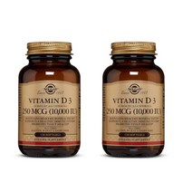 솔가 비타민D3 250mcg 10000IU 소프트젤 120정 2개