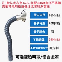 자바라후드 덕트 연기 배출 생산라인 공장 배연기, 17. 160MM 3m 스텐 커버