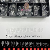 붙이는젤네일 네일팁 소프트 젤 X 인조 네일 아트 익스텐션 팁 전체 커버 프레스 아크릴, 한개옵션1, 19 Short Almond