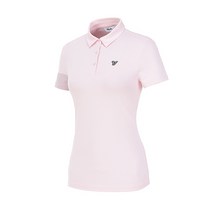 볼빅 여성 골프 소매 프린트 카라 반팔 티셔츠 VLTSLD92 PK