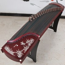25현가야금 연주 악기 나무 원목 휴대용 초보자 방과후 취미 고급, 정부표준품, 흑색죽엽