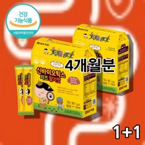초등학생유산균 신바이오틱스 어린이 키즈 유아 아동 아이 코스트코 6살 5살 유산균 유신균 유상균 프로바이오틱스 프리바이오틱스, 신바이오틱스 딸기맛 60포 x2박스