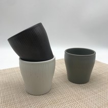 여주 고은 도자기 시리즈 물컵 머그컵 머그잔 도자기컵, 1개, 물컵(진브라운)