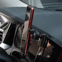 BMW X5 X6 스마트폰 휴대폰 거치대 2013년-2018년, 5시리즈 (G30 : 블랙), 1개