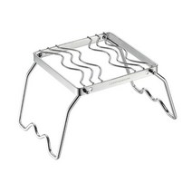 접이식 단조절 고강도 캠핑용 버너스탠드 버너거치대 그릴스탠드 화로대거치대 간편설치 그릴거치대 원버너, 1개, 옵션1 캠핑문 스텐레스시에라컵