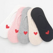 여자 페이크삭스 코하트 5켤레 남자양말 케쥬얼 정장 덧신