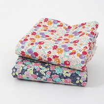 굿팡패브릭 면 20수] 바이린 2종 (8205034) 잔꽃 플라워, 아이보리