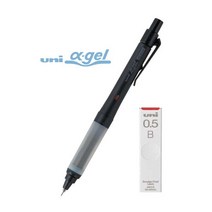 유니 알파겔 스위치 샤프 0.5mm + 유니 샤프심, 알파겔 스위치 블랙+유니 샤프심 0.5 B