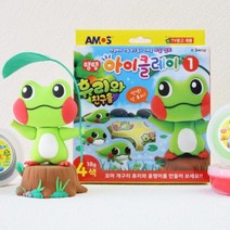 탱탱 4색 아이클레이 유아 점토놀이 _휴리와 친구들, 단품