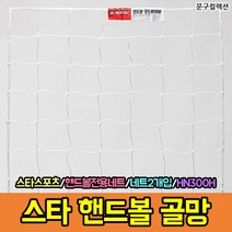 스타 핸드볼 골망 (HN300H) 네트2개입 골대 네트 골대망 그물망 축구 풋살