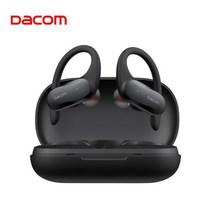 블루투스이어폰 무선이어폰 귀안아픈이어폰DACOM Athlete TWS 블루투스 이어폰베이스 진정한 무선 스테레오, 02 Athlete TWS Black