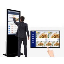 광고 화면 모니터 LCD 입간판 디지털 광고 55인치, 세로 55인치/안드로이드 시스템/터치 가능