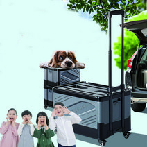 접이식 캠핑웨건 폴딩박스 차박용 수납 카트 구루마 구르마 쇼핑 외건 경량, 상품선택, 리브리움 폴딩박스 그레이, 리브리움 폴딩박스 그레이, 1개