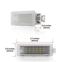 Led 도어 라이트 오류 없음 랜드로버 LR2 프리랜더 2 디스커버리 레인지 스포츠 개입, 한개옵션0