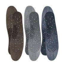 팩토리유유 시원한 지압깔창 1+1, 그레이, 1개, 브라운