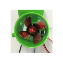 밑밥 보트 낚시 12V/16v/24V DIY 선박 수중 스러스터 브러시리스 모터 4 블레이드 프로펠러 추진 100-200W 부품 ROV RC Bait Tug Boat, 1pcs ccw