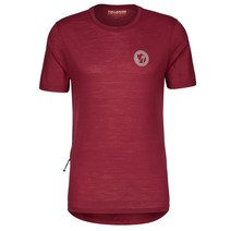 Fjällräven 피엘라벤 S/F 울 티셔츠 남성 - 기능성셔츠 POMEGRANATE 레드5637981812