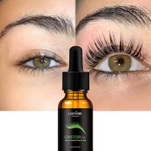 속눈썹 영양제 블랙 눈썹 성장 액 세럼 두꺼운 속눈썹 강화제, 2개, 10ml