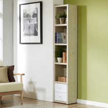 엘마 400 하서랍 책장, 색상:워시