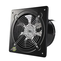 화장실 환풍기 소리 고장 셀프교체 주방 배기 흡입 팬, 6인치 150MM-블랙