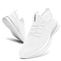 탕파기 남성 운동화 레이스 업 가볍고 편안한 통기성 Tenis Masculino Zapatillas Hombre, 06 WHITE_02 41