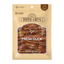 국민간식바른먹거리 강아지 영양만점 수제간식 400g, 1개, 오리날개