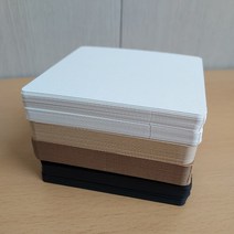 드로잉 종이타일 (30매), 사각(30매), 화이트