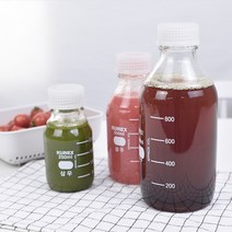 기타 수제 청 눈금 유리병 250ml 500ml 1000ml