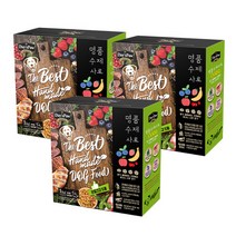 데이스포 명품 수제 과일식단 관절건강 강아지 습식 사료 1kg, 3개