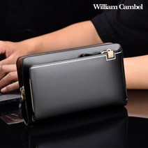 윌리엄캠벨 남성 클러치백 남자 손가방 맨스백 일수가방 파우치 핸드폰 가방 (국내 당일발송)