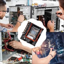 1Set X99H Motherboard+E5 2673 V3 CPU+4X4G DDR3 RAM+Switch/SATA Line LGA2011-V3 ECC RAM Slot M.2 NVME, 한개옵션0