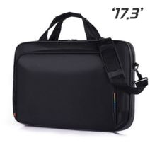 [lg그램노트북가방고정밴드] 스마일유 어깨 끈 있는 17.3 노트북 가방