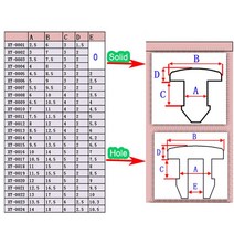 1-10PCS 블랙 원추형 스냅 온 실리콘 고무 플러그 블랭킹 엔드 캡 튜브 삽입 마개 방진 고온 내성, 19 A-11.5mm_02 3PCS