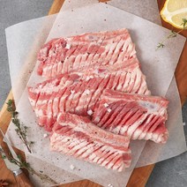 [고기장인백정] 무항생제 한돈 박포갈비(뼈삼겹) 400g x 2, 단품