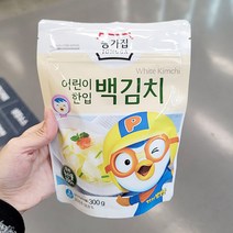 종가집 어린이 한입 백김치 300g x 2개, 종이박스포장