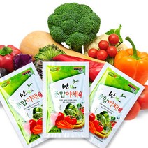 갈아만든 종합 야채즙 100mlx50포, 50팩, 100ml
