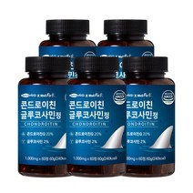 웰핏 콘드로이친 글루코사민정, 5개