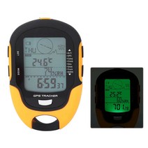 SUNROAD FR510 휴대용 GPS 네비게이션 수신기 방수 디지털 고도계 기압계 나침반 로케이터