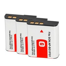 NP-BG1 소니 사이버 샷 DSC-W100 DSC-WX1 DSC-H50 DSC-H55 DSC-H3 DSC-H7 DSC-H9 DSC-H10 DSC-H20 NP FG1 Npbg1, [07] 3 Battery, 07 3 Battery