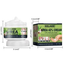풋크림 발보습제50g Urea 42% 풋 크림 핸드 안티 크래킹 모이스춰 라이징 굳은 살 각질 리페어 리하이드레, 한개옵션1, 01 Urea Cream
