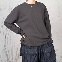벅시루 여성 벨라 무지 베이직 긴팔티