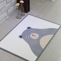 자체제작 곰 극세사 다용도매트