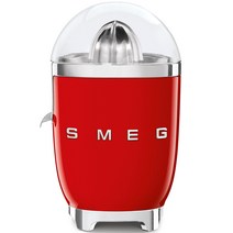 Smeg CJF01 과일즙짜는기계 착즙기 녹즙기 오렌지 자두 레몬 쥬서기 원액기 주스기 미니 레트로스타일 레드