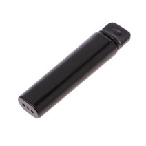 휴대용 대나무 숯 칫솔 접이식 칫솔 접이식 칫솔 야외 접이식 칫솔, 검은색