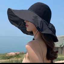 재니스토리 챙넓은 햇빛가리개 모자